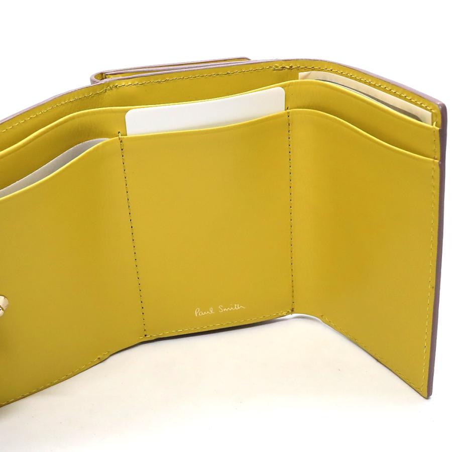 ポールスミス Paul Smith 財布 折りたたみ ダブルステッチディテール  