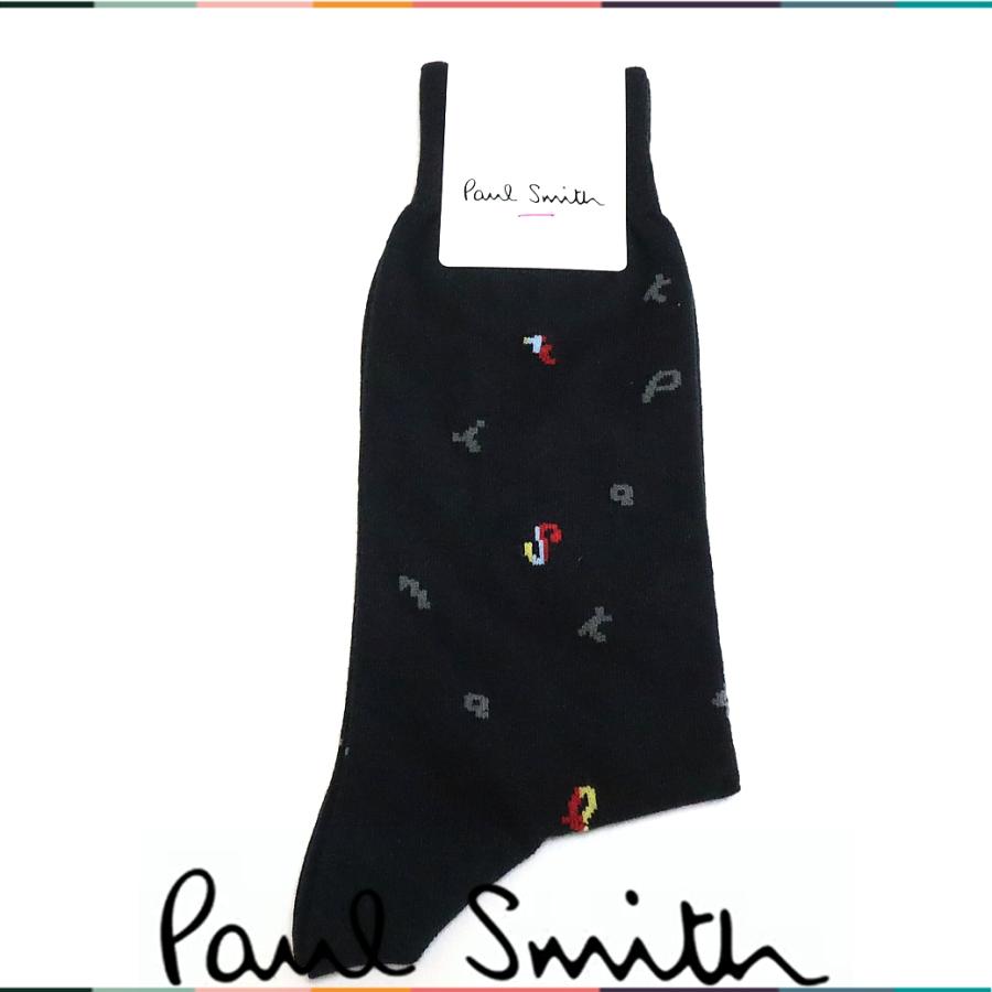 高質 ポールスミス Paul Smith ソックス 靴下 ランダムポップスペル 正規品 新品 ギフト プレゼント 送料無料 Ps3626 Whitesforracialequity Org