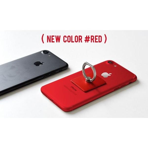 iPad バンカーリング スタンドにもなる落下防止ホールドリング