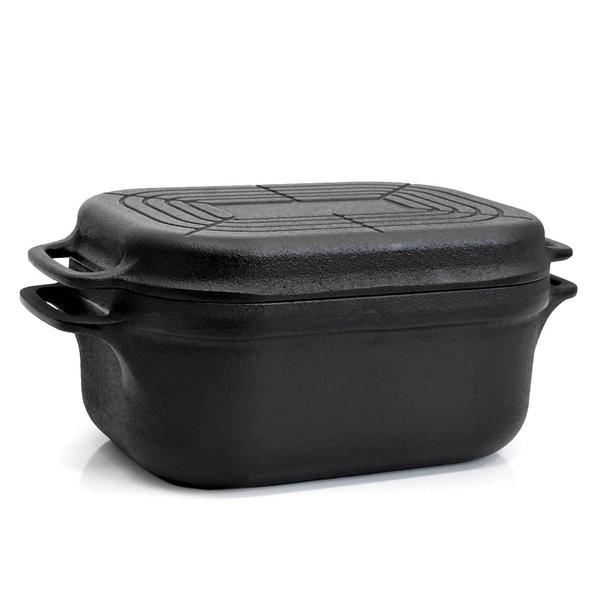 南部鉄器 ダッチオーブン BSポット 蓋でも焼ける 2wayタイプ 鉄鍋