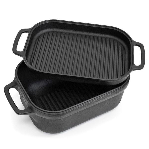 南部鉄器 ダッチオーブン BSポット 蓋でも焼ける 2wayタイプ 鉄鍋