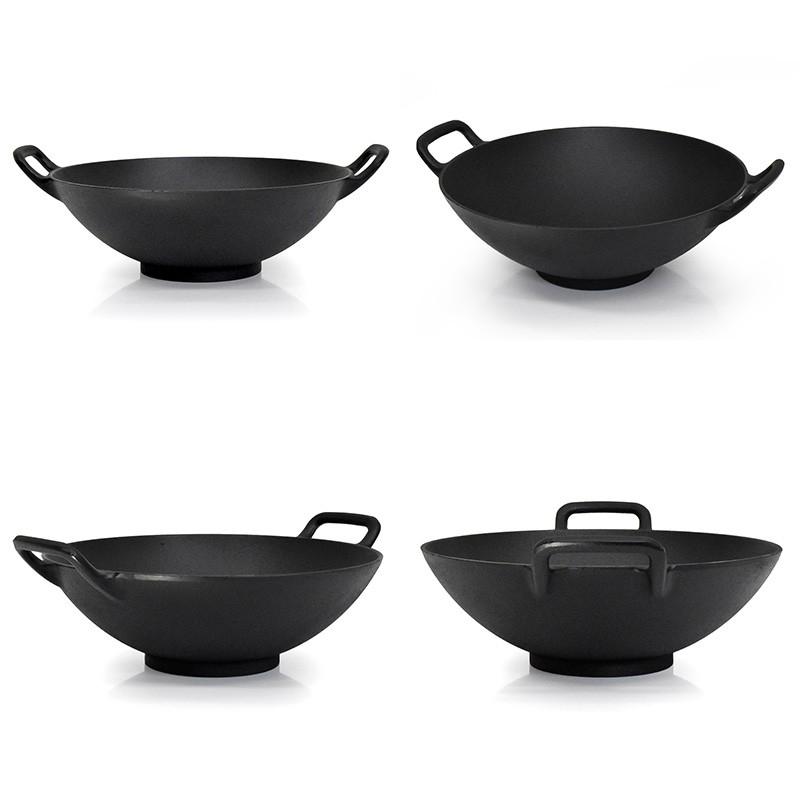 NHK美と若さの新常識で紹介されました 南部鉄器 中華鍋 大 31.5cm 直火