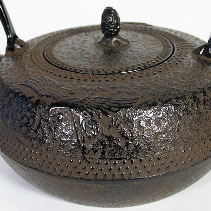 鶴亀薬缶鉄瓶 南部鉄瓶