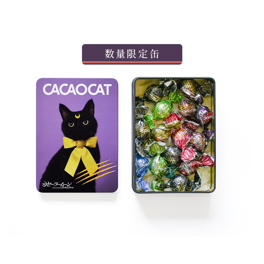 数量限定 CACAOCAT 美少女戦士セーラームーン コラボ缶 チョコレート