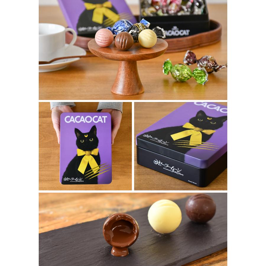 数量限定 CACAOCAT 美少女戦士セーラームーン コラボ缶 チョコレート
