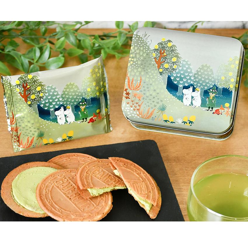 MOOMIN ムーミン クリームサンドゴーフレット 缶入り ゴーフレット