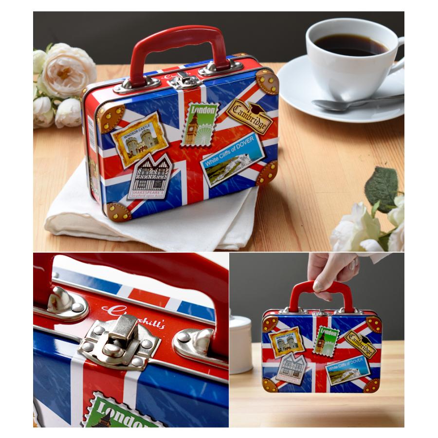 チャーチル トランク缶 トフィー キャラメル 男の子 カバン型 かわいい