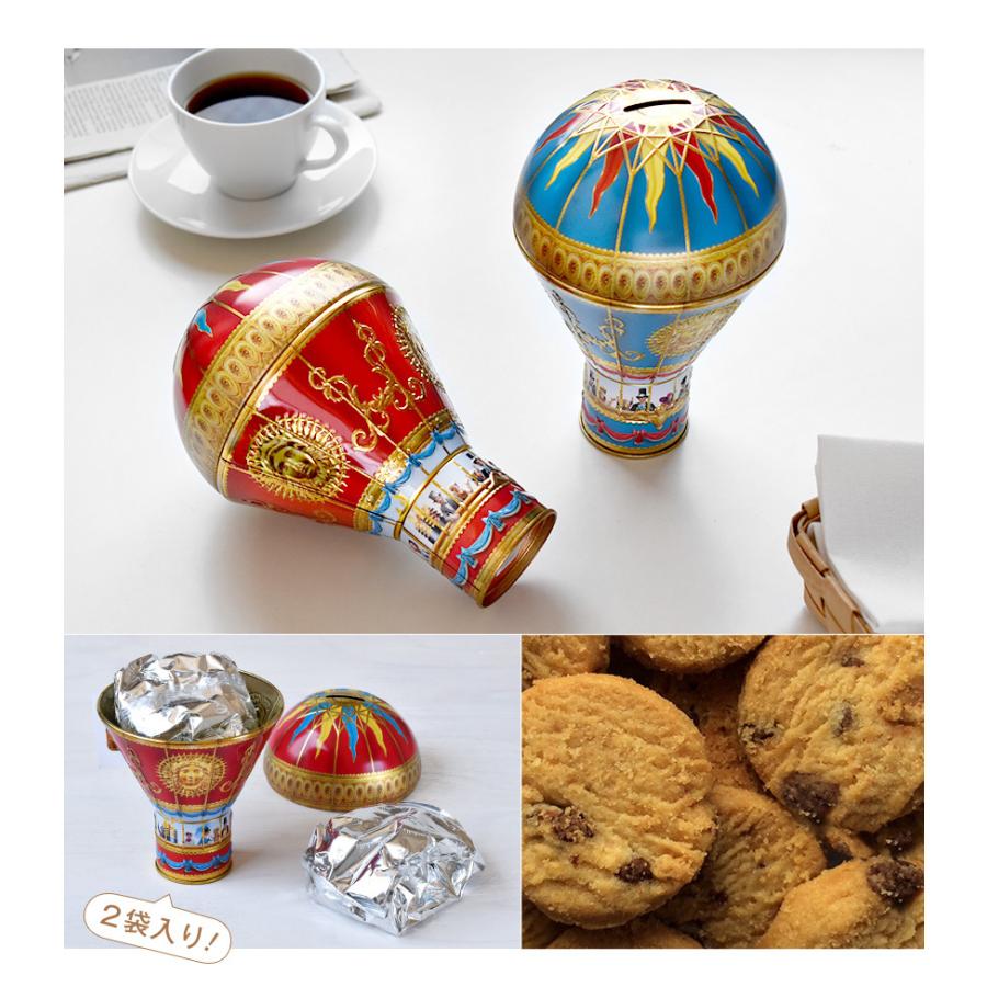 チャーチル 気球缶 クッキー 缶入り 貯金箱 ティン缶 お菓子 