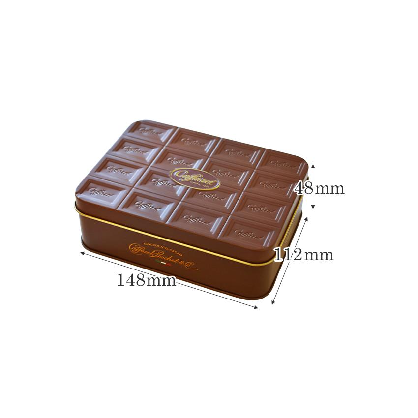 カファレル プレミアムアソートビター 板チョコ缶 チョコレート