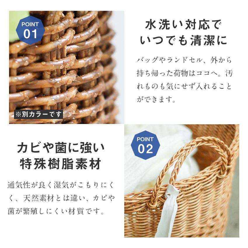 洗えるバスケット キャスター付きバスケット ストレージ ストッパー