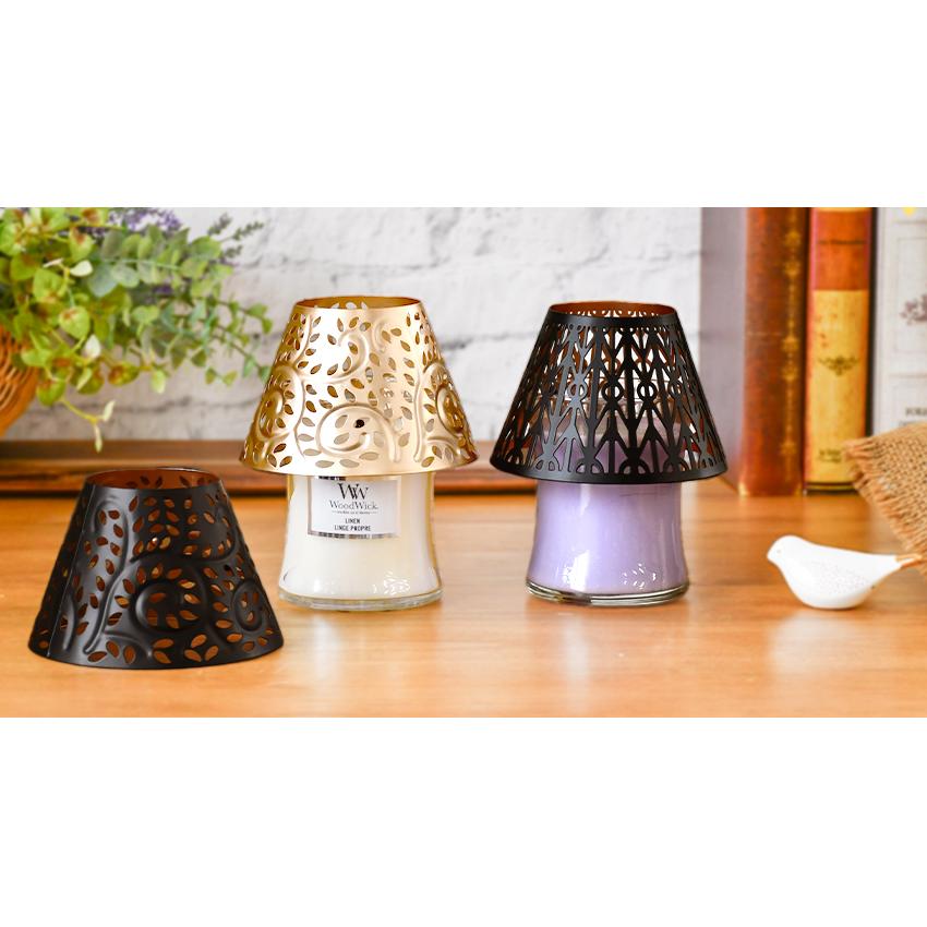 WoodWick ウッドウィック ジャーM専用 キャンドルシェード ランプ