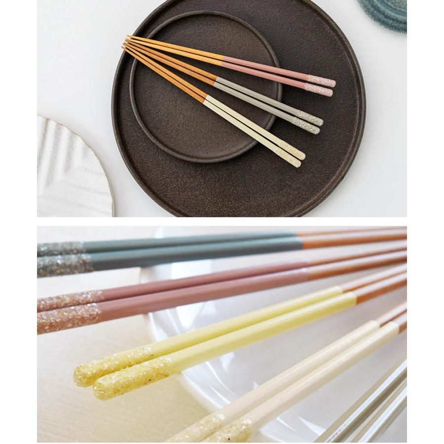 日本製 螺鈿 先細箸 単品 22.5cm 一膳 食洗機対応 贈答用 大人用 国産