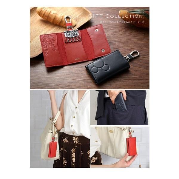 SNOOPY（スヌーピー） 名入れ対応 ディズニー 本革 キーケース