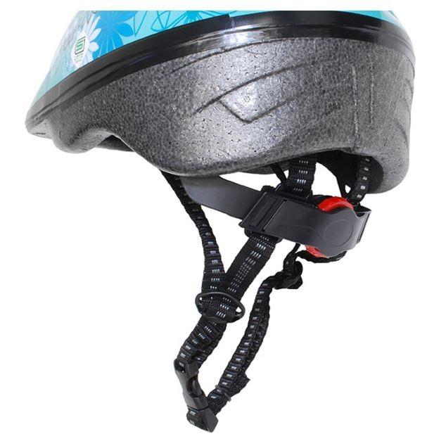 PALMY(パルミー) キッズヘルメット SG P-MV12 52-56cm フラワー/ブルー｜montaukonline｜02