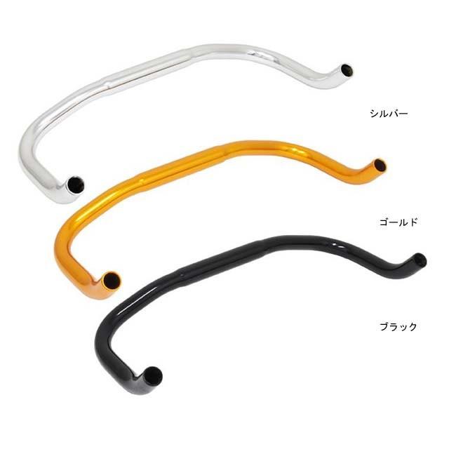 GRK ブルホーンハンドルバー ブラック HS-RA-107-BLACK : sisnext