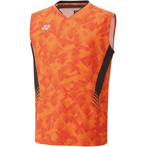 ヨネックス YO-10658-752-M メンズ ゲームシャツ（ノースリーブ）（ハイオレンジ・サイズ：M）YONEX[YO10658752M] 返品種別A ヨネックス] ゲームシャツ メンズゲームシャツ（ノースリーブ） 10658