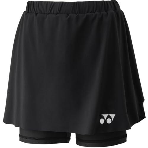 ヨネックス YO-26181-007-S レディース スカート（インナースパッツ付）（ブラック・サイズ：S）YONEX[YO26181007S] 返品種別A ヨネックス] スカート ウィメンズスカート（インナースパッツ付