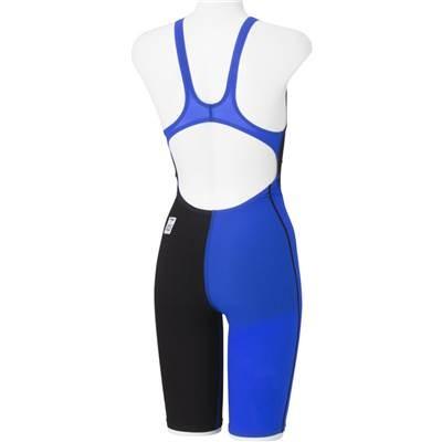 Speedo(スピード) ファストスキン ファストスキンプロ 2 ウィメンズ ニースキン SD48H06 KB(ブラック×ブルー) XS(SS) 