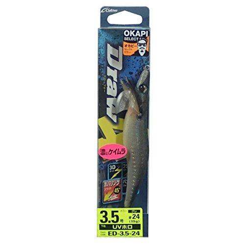 OWNER(オーナー) エギ ED Draw4(ドローフォー) 3.5号 19g グレ/UVホロ
