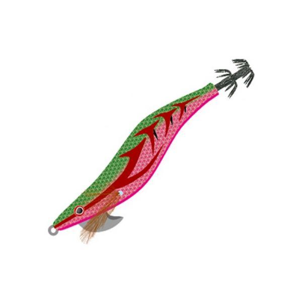 エギング (エギ) ナカジマ シャープスティック 2.5号 R-OL レッド×オリーブ