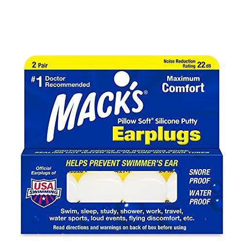 品数豊富！ 今季ブランド Macks Pillow Soft Silicone Earplugs ソフトシリコン耳栓 2ペア入り 5EP cartoontrade.com cartoontrade.com