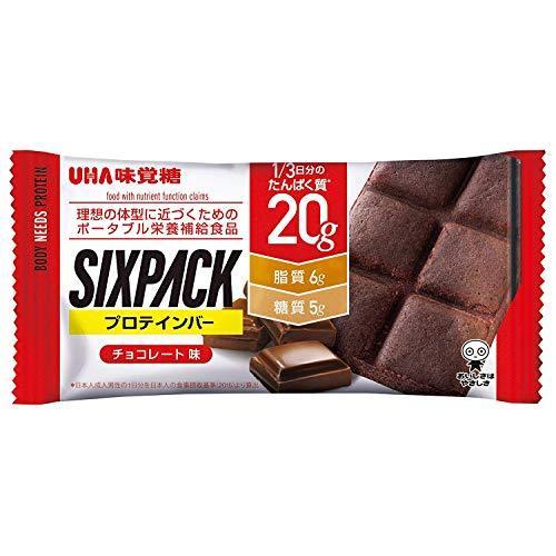 【79%OFF!】 メーカー在庫限り品 UHA味覚糖 SIXPACK プロテインバー チョコレート味 40g tetonpeaks.net tetonpeaks.net