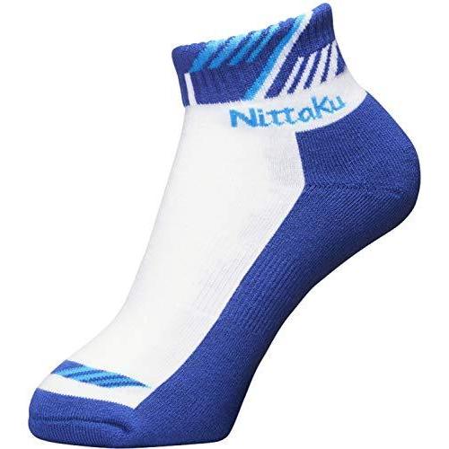 ニッタク Nittaku 国際ブランド 卓球 靴下 トレッド ソックス ブルー 25 0 28 0cm 日本製 L Nw2980