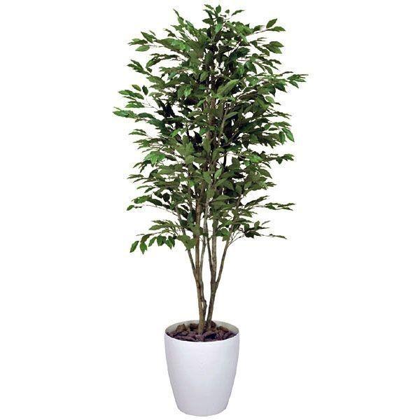 フェイクグリーン 光触媒 人工観葉植物 大型　ベンジャミンツリー1.6m 【インテリアグリーン】