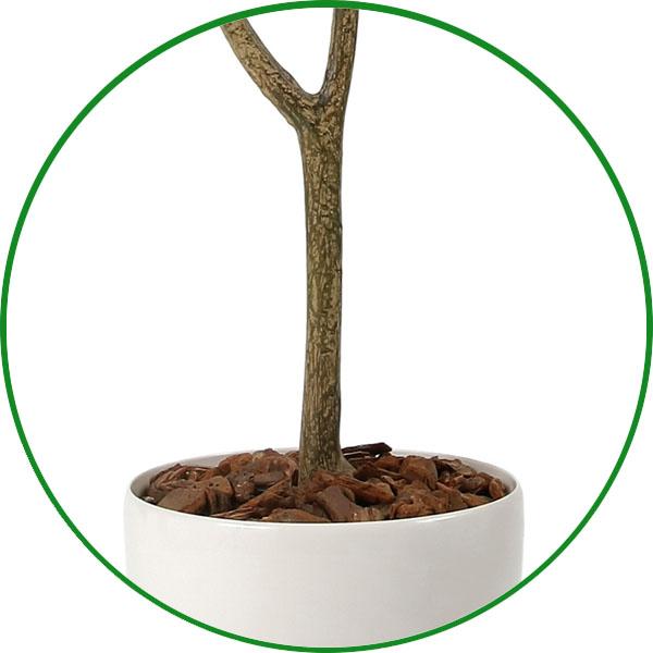 光触媒人工観葉植物フェイクグリーンフレッシュDXスリムウンベラータ1.2m