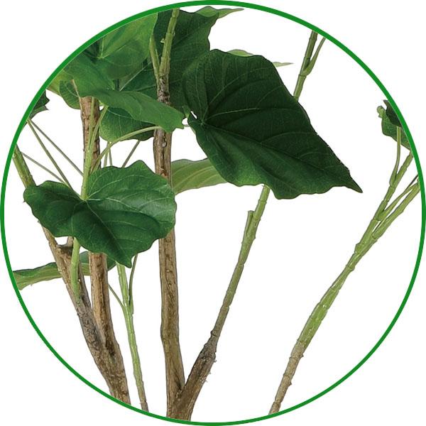 光触媒 人工観葉植物 大型 フィカスウンベラータ 1.7m 【インテリア