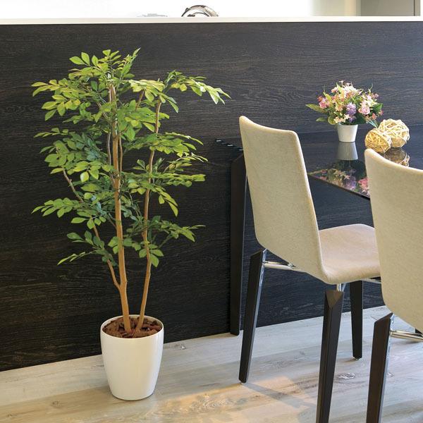 人工観葉植物 フェイクグリーン 光触媒 観葉植物　ライトトネリコ 1.0m インテリア リアル おしゃれ