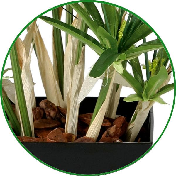 光触媒 人工観葉植物 ウォールグリーン フェイクグリーン パピルス60