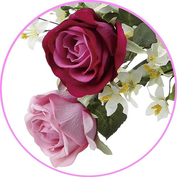 アートフラワー 造花、光触媒加工 造花 高級、ゆりのアレンジメント　 プレミアムカサブランカ、あすつく・条件付 造花 アートフラワー 光触媒加工