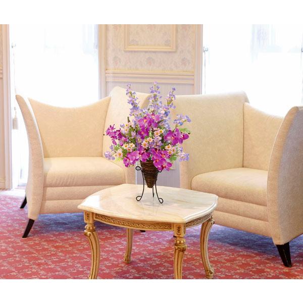 光触媒 胡蝶蘭アレンジメント 造花 インテリア コチョウランスタンド