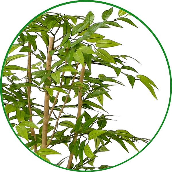 フェイクグリーン 人工観葉植物 大型 インテリア 光触媒 観葉植物　ソヨゴ 1.3m_1