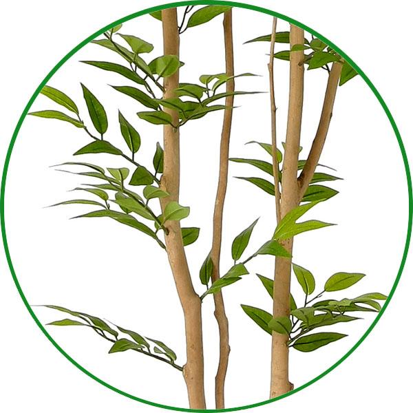 フェイクグリーン 人工観葉植物 大型 インテリア 光触媒 観葉植物　ソヨゴ 1.3m_3