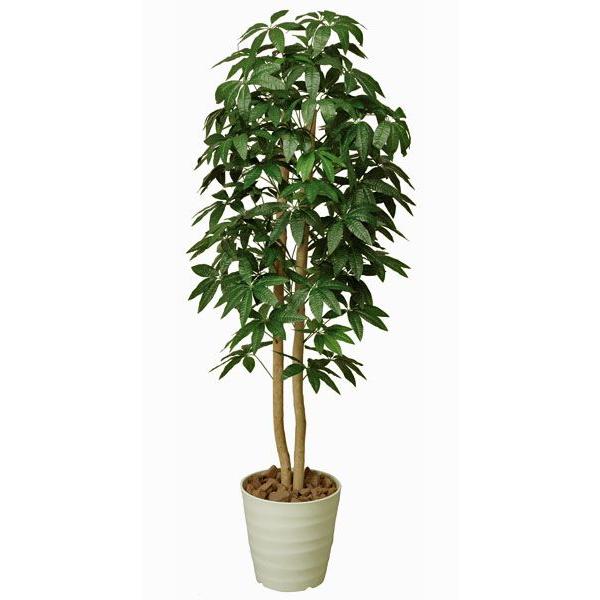 人工観葉植物 大型 フェイクグリーン 光触媒 観葉植物 インテリア　パキラツリー1.6m 開店・開院・開業 お祝いにも