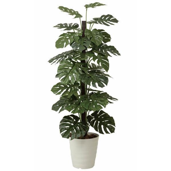 フェイクグリーン 光触媒 人工観葉植物 大型、モンステラ1.8m【インテリアグリーン】