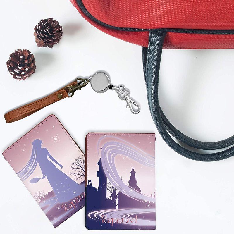 パスケース 定期入れ リール付き かわいい ラプンツェル シルエット 紫 キャラ イラスト 二つ折り 中がみえない おしゃれ レディース お Montee41 通販 Yahoo ショッピング