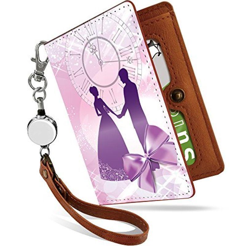 パスケース 定期入れ リール付き かわいい シンデレラ シルエット ピンク キャラ イラスト 二つ折り 中がみえない おしゃれ レディース Montee41 通販 Yahoo ショッピング