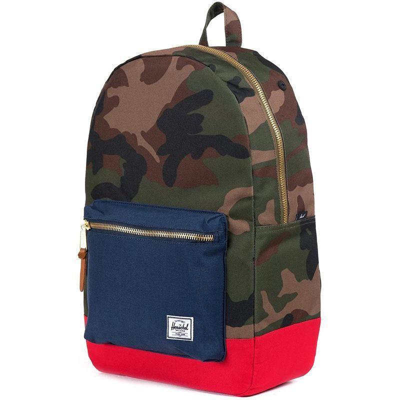 人気急上昇 リュック ハーシェルサプライ Settlement Camo Navy Red Woodland ビジネスリュック Www Naprehab Com