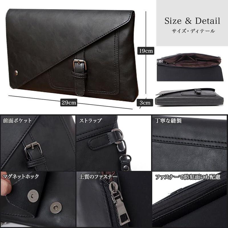 現金特価 バッグ Constantinople クラッチバッグ 黒 メンズ セカンドバッグ Www Threeriversofs Com