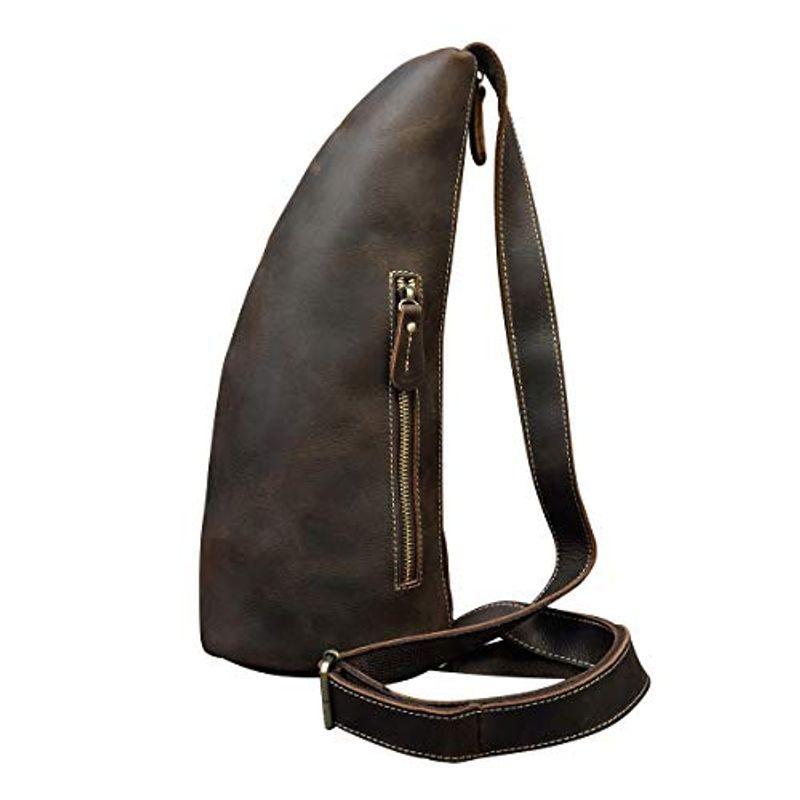 売り半額 ボディバッグ メンズ 本革 アンティーク ワンショルダーバッグ レザー 肩掛けバッグ Ipadmini対応 折り畳み傘収納 メッセンジャーバ 安い セール オンライン Fixinox Com Br