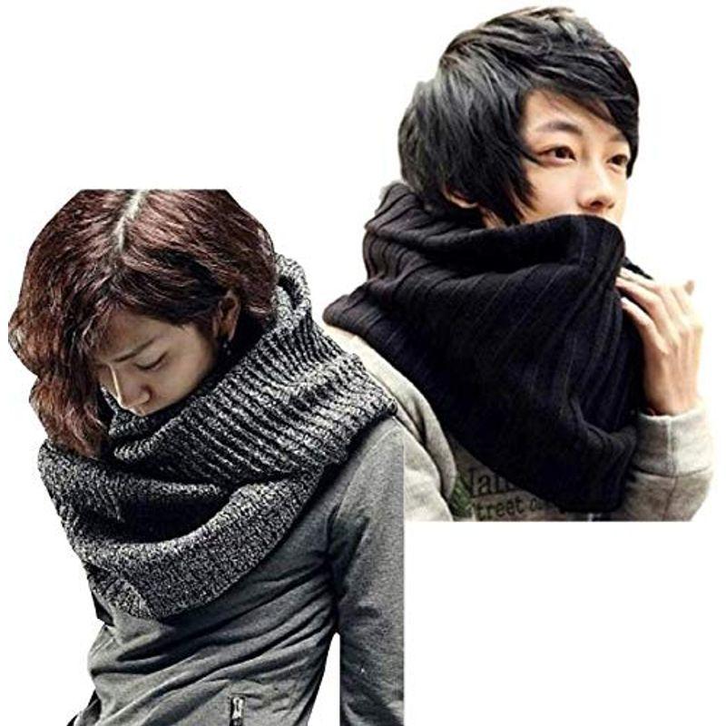 激安 秋 防寒 おしゃれ グレー 黒 首巻き 襟巻き ロング ストール マフラー メンズ ネックウォーマー スヌード サコイユ 冬 大判 秋冬 財布 帽子 ファッション小物 Pitiba Com Br