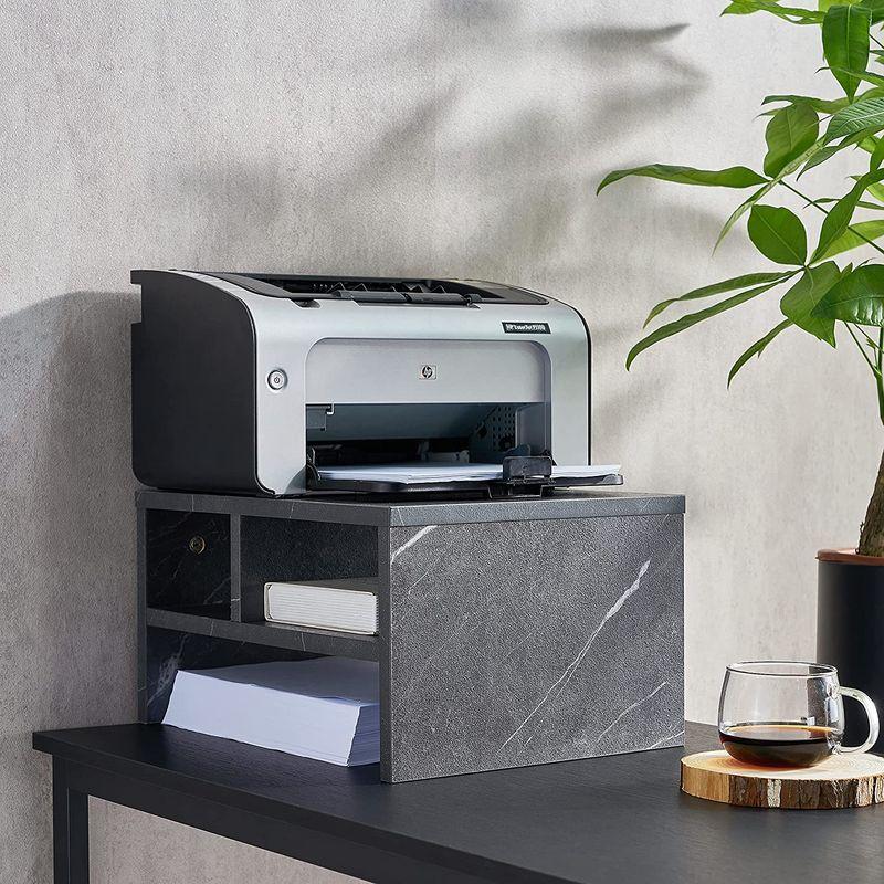 Frylr プリンタ台 400 300 卓上 机上 プリンター収納 ラック 2mm