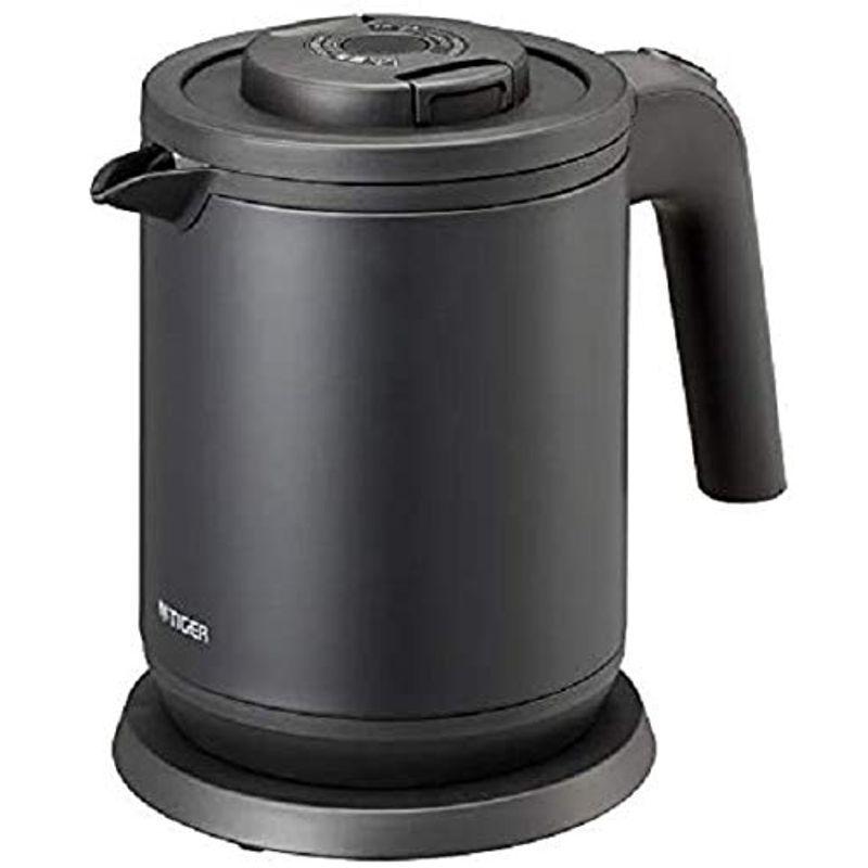 特価イラスト タイガー魔法瓶 電気ケトル 6 Safe 安心 安全機能 マットブラック0 8l Pck A080km 純正人気商品 Ssl Daikyogo Or Jp