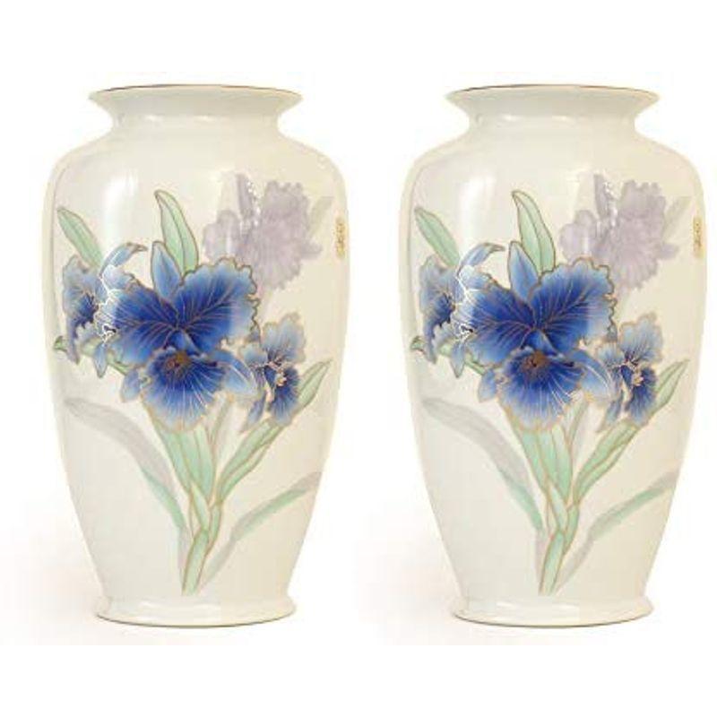 特別セーフ ２本組セット 陶器 ブルー 9寸 ヒノデラン 花瓶 国産 贈答 サイズ約 供養 お墓参り お彼岸 お盆 仏壇 その他仏壇 仏具 Panero Shop