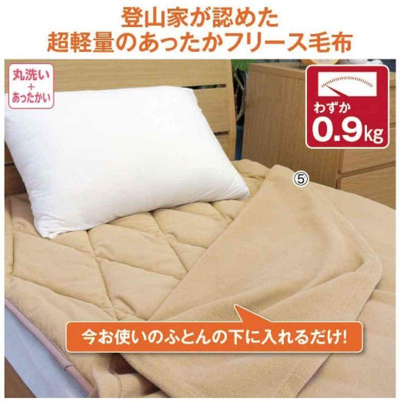 毛布 軽量 日本製 シングル ポーラテック フリース ２００ 専用の洗濯ネットプレゼント 電気毛布 の代わり ネイビー 紺 Montee41 通販 Yahoo ショッピング