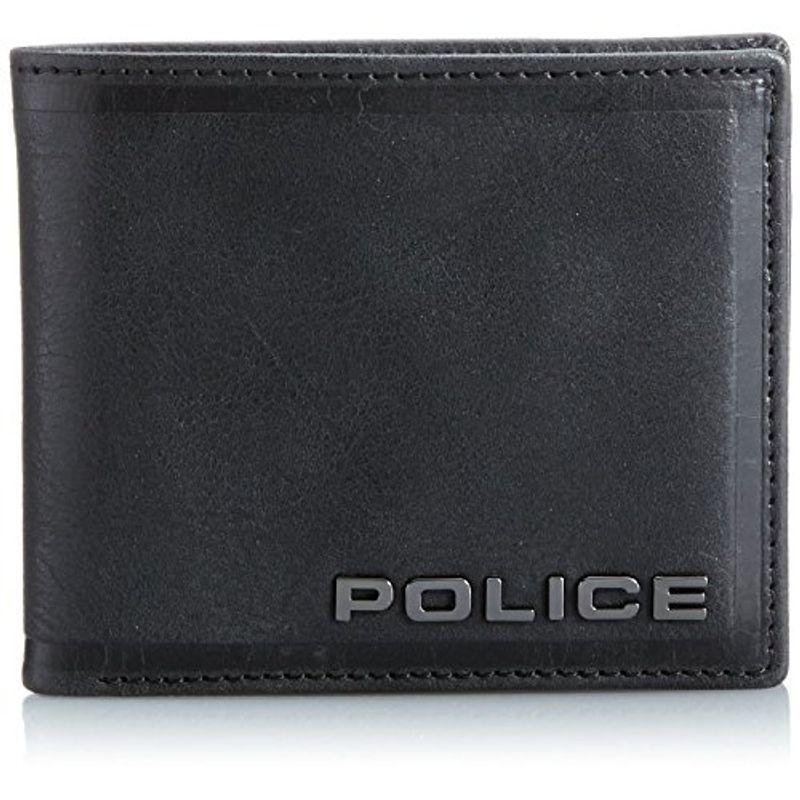 売れ筋新商品 (ポリス) ブラック PA-58000 折財布 EDGE(エッジ) POLICE その他財布