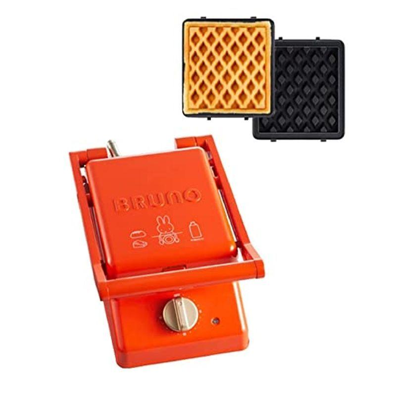 Bruno Miffy グリルサンドメーカー シングル シングル プレート ワッフル セット オレンジ Boe0 170 ならショッピング ランキングや口コミも豊富なネット通販 更にお得なpaypay残高も スマホアプリも充実で毎日どこからでも気になる商品を